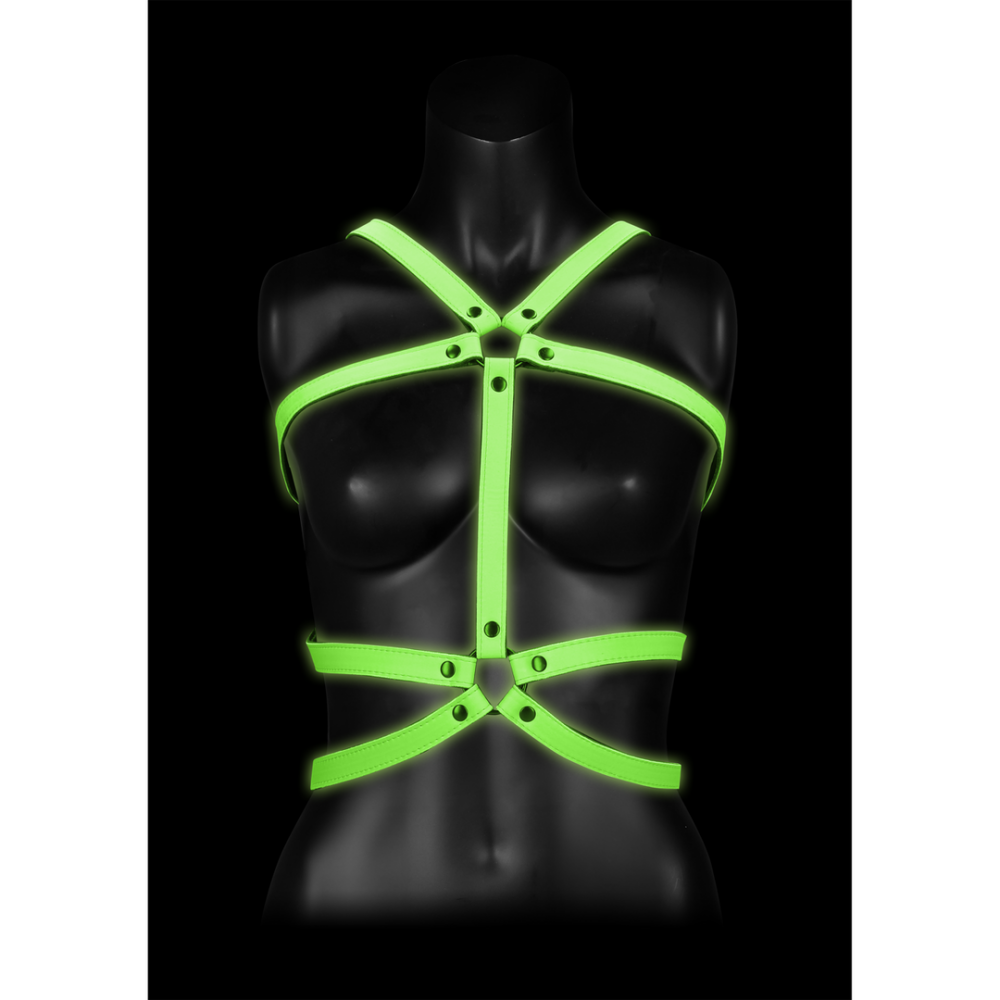 Ouch! by Shots Body Armor - Glow in the Dark - S/M afbeelding