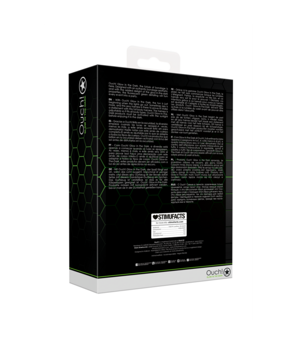 Ouch! by Shots Body Armor - Glow in the Dark - S/M