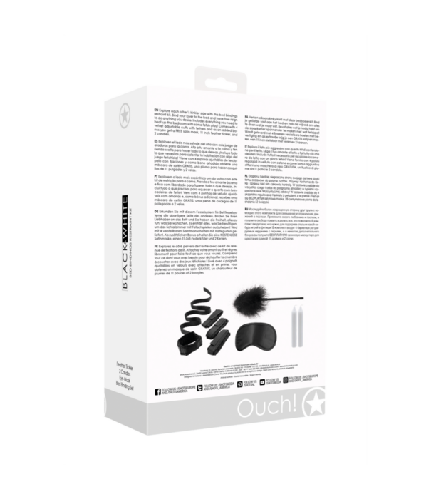 Ouch! by Shots Bed Bindings Beperkingsset