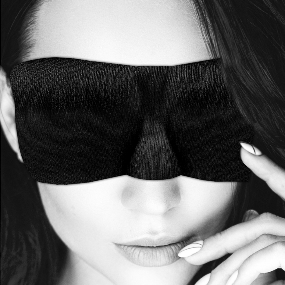 Ouch! by Shots Satin Curvy Oogmasker afbeelding