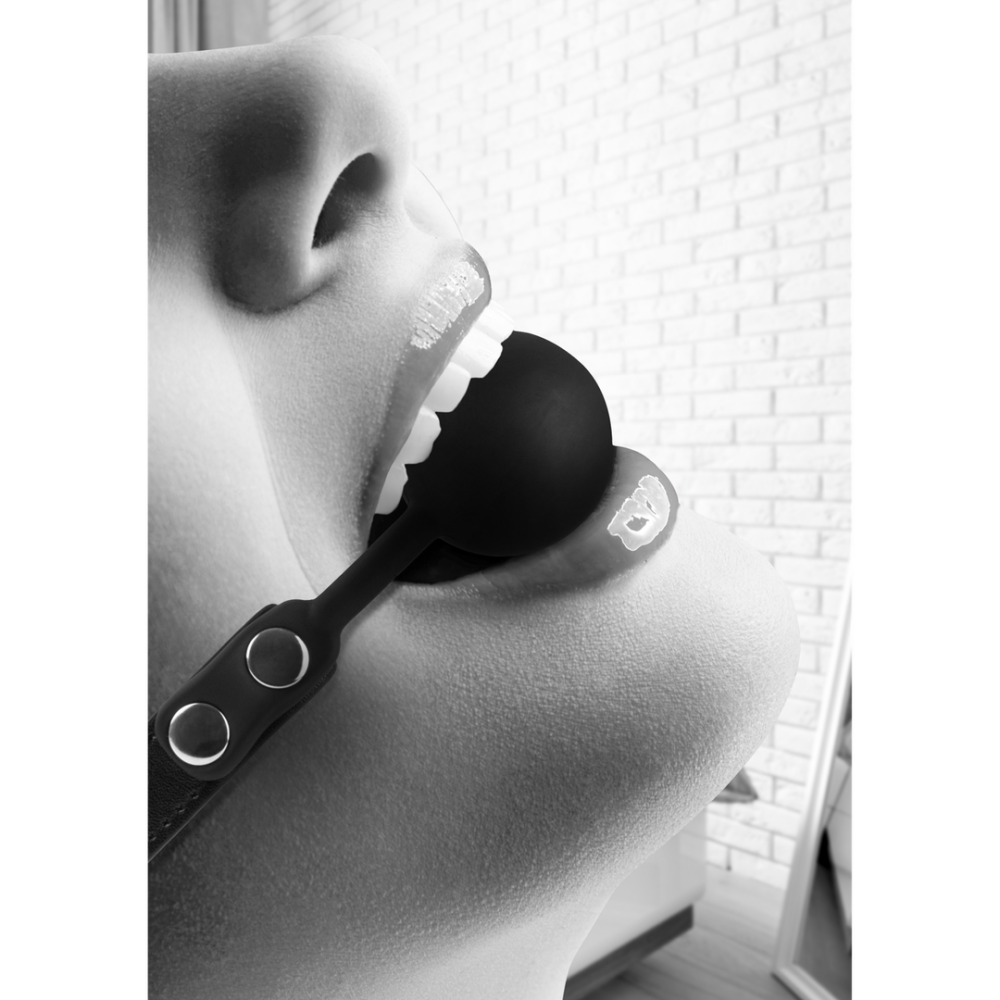 Ouch! by Shots Silicone Ball Gag afbeelding