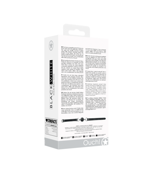 Ouch! by Shots Massieve Ball Gag