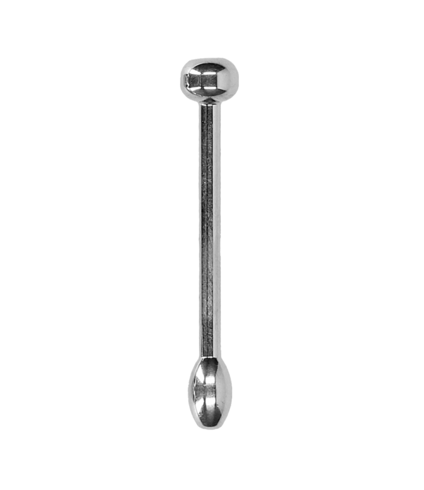 Ouch! by Shots Metal Penis Plug - 0.2 / 6 mm