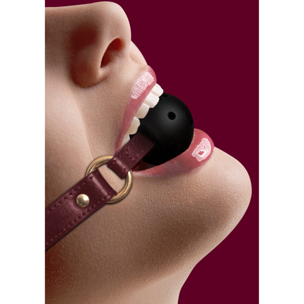 Ouch! by Shots Ademend Ball Gag afbeelding