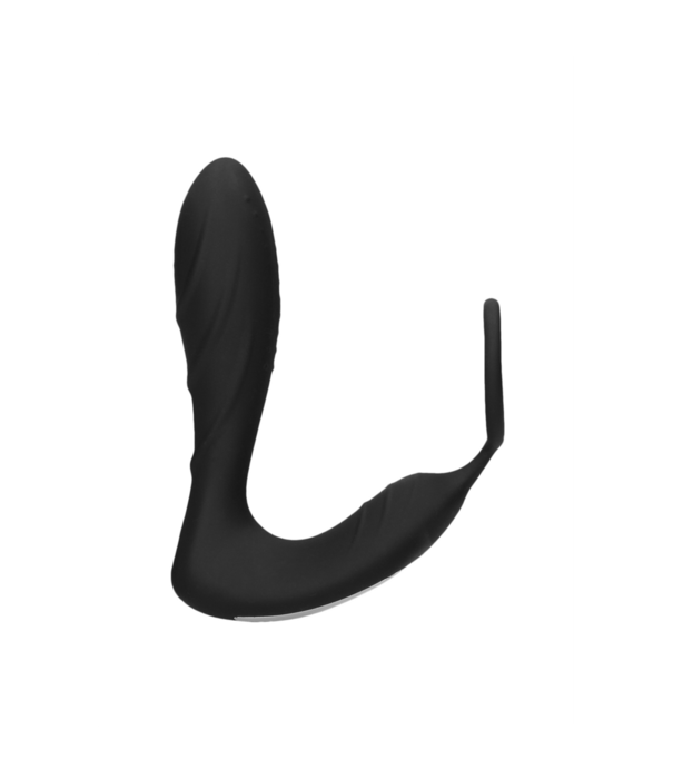 Ouch! by Shots E-stim Vibrerende Butt Plug  Cockring