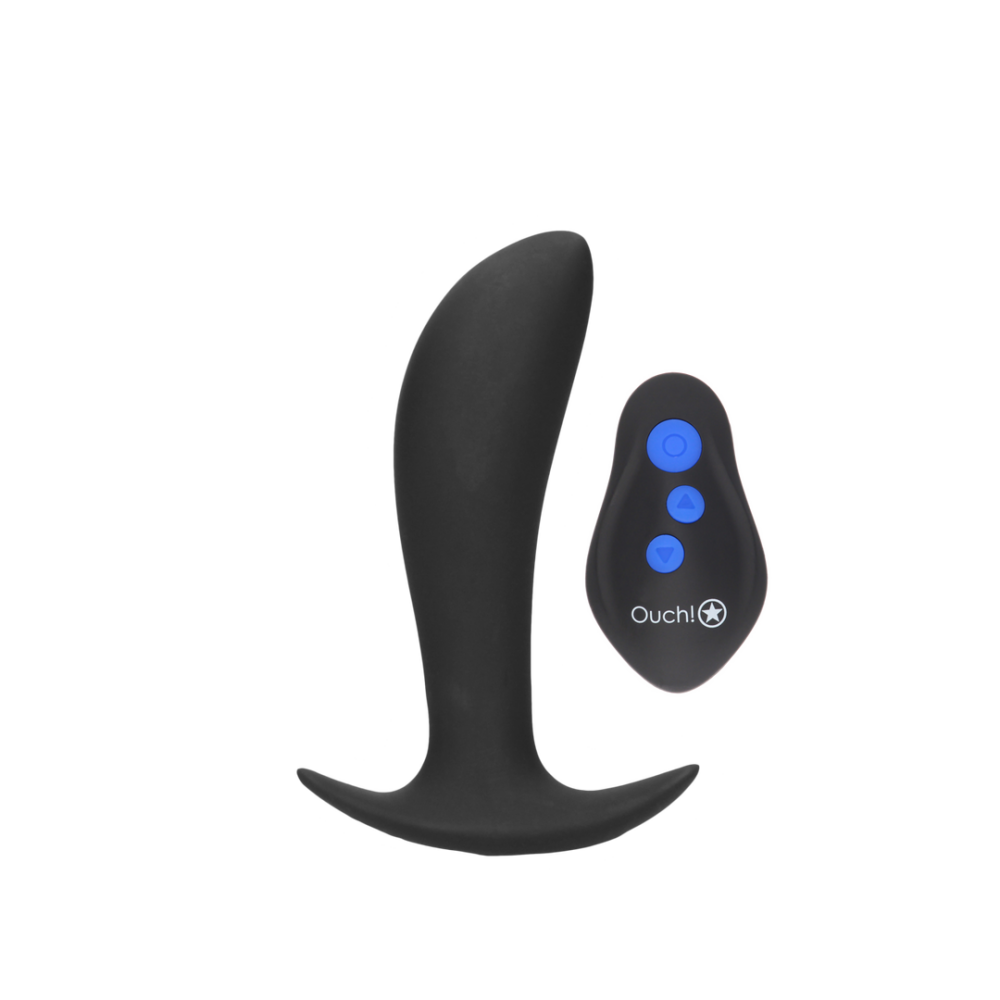 Ouch! by Shots E-stim Vibrerende Buttplug afbeelding