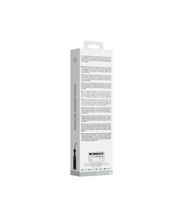 Ouch! by Shots Diamantgestikte Paddle