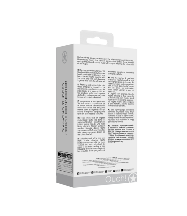 Ouch! by Shots Diamantgestikte Hogtie