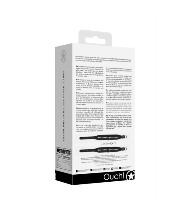 Ouch! by Shots Diamant Studded Enkelboeien