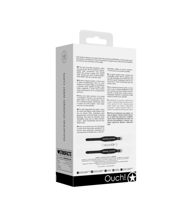 Ouch! by Shots Diamantgestikte Polsbanden