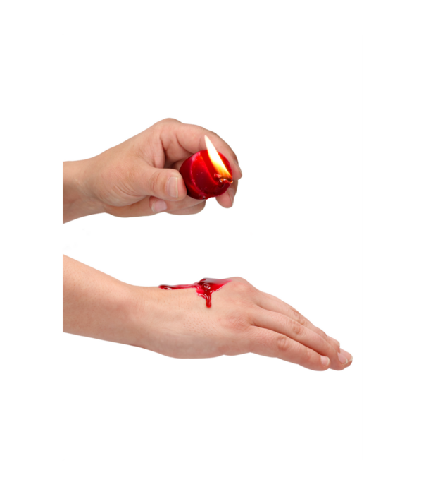 Ouch! by Shots Tease Candles - Sinful - 4 Stuks - Rood