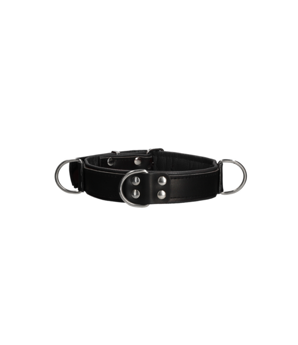 Ouch! by Shots Deluxe Bondage Collar - One Size