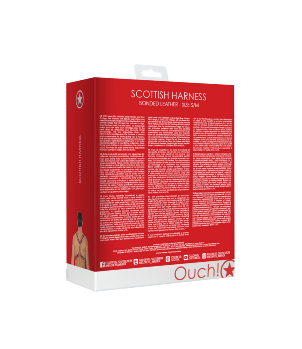 Ouch! by Shots Schotse Lederen Harnas - S/M