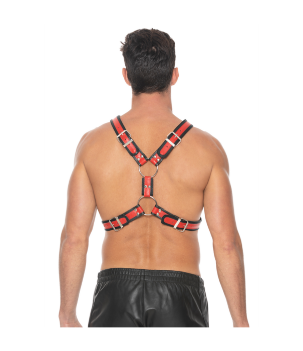 Ouch! by Shots Schotse Leren Harnas - L/XL