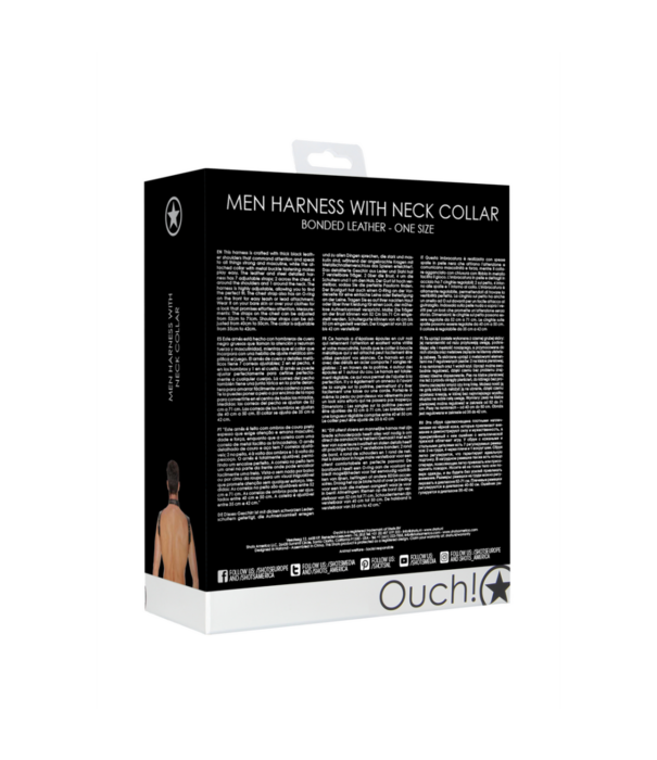 Ouch! by Shots Herenharnas met Halsband - One Size