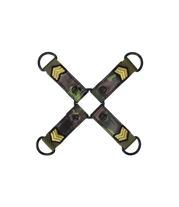 Ouch! by Shots Hogtie Connector - Army Theme