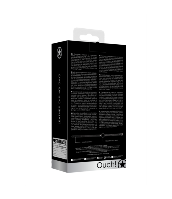 Ouch! by Shots Wikkel O-Ring Gag