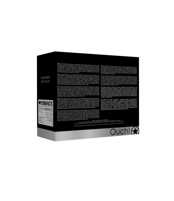 Ouch! by Shots Acryl Buttplug Set