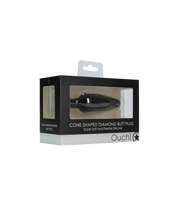 Ouch! by Shots Kegelvormige Diamanten Butt Plug