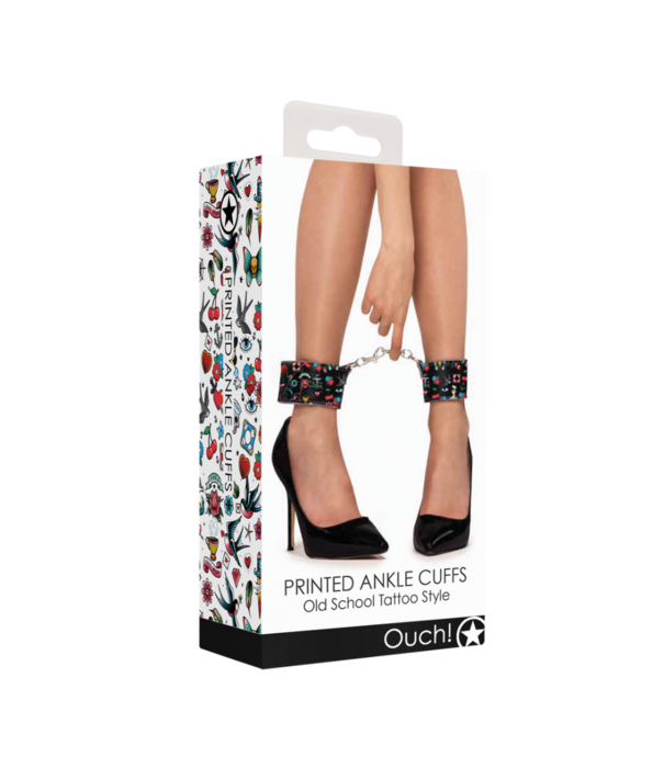 Ouch! by Shots Geprinte Enkelmanchetten