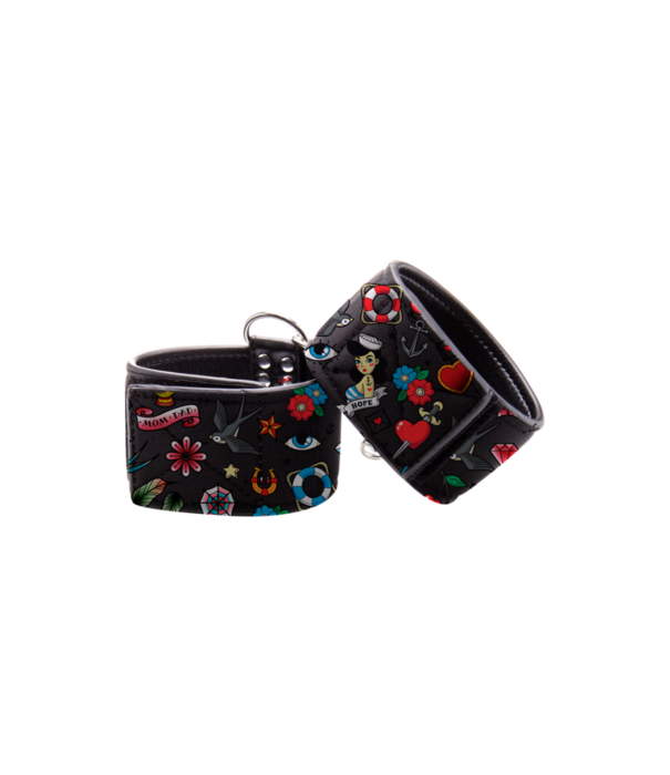 Ouch! by Shots Geprinte Enkelmanchetten