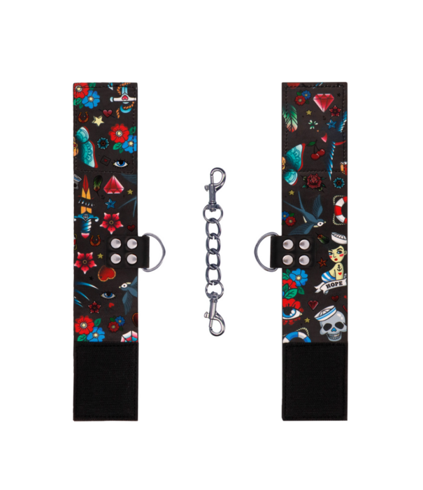 Ouch! by Shots Geprinte Enkelmanchetten