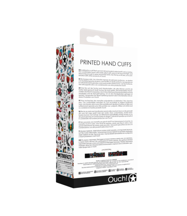 Ouch! by Shots Bedrukte Handboeien