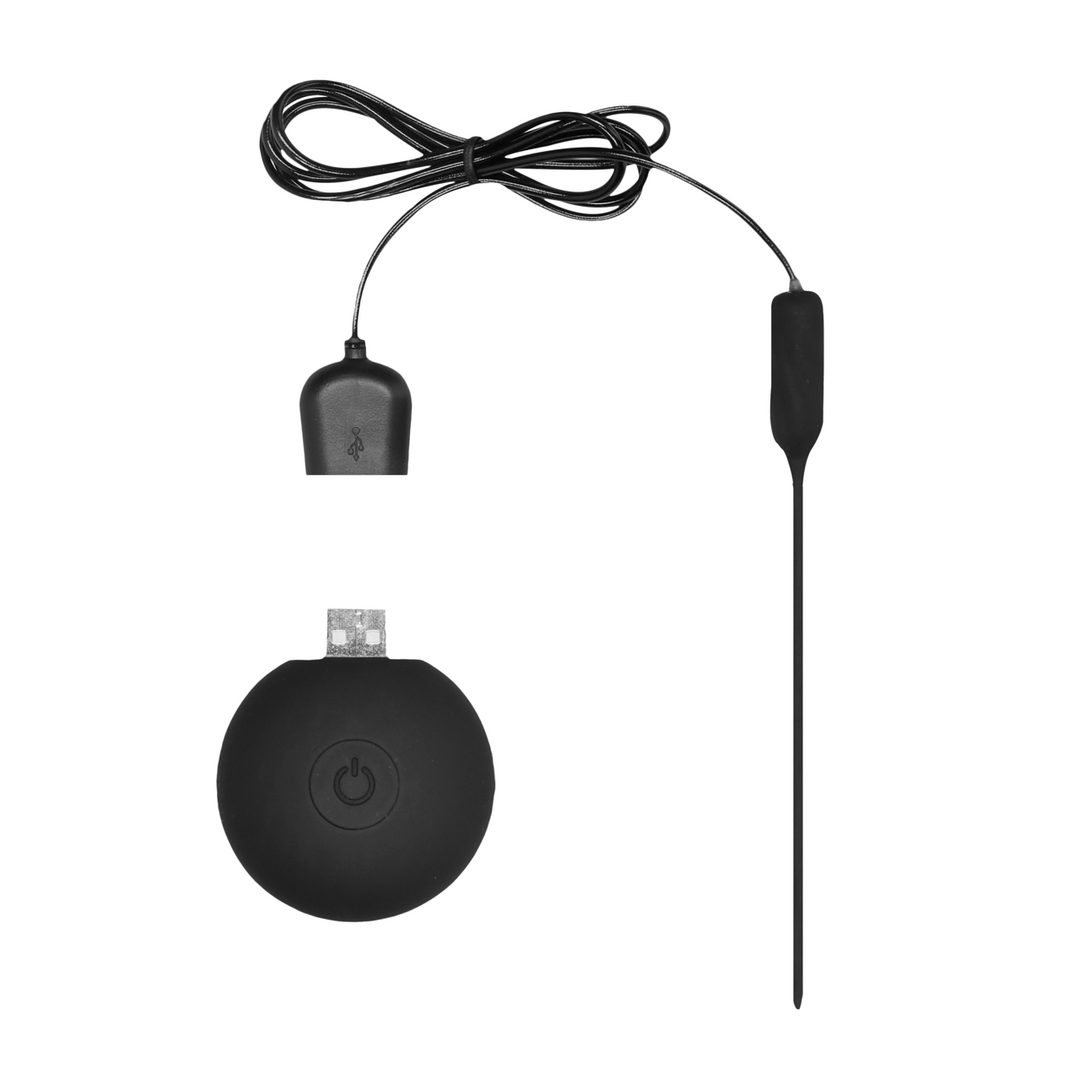 Ouch! by Shots Silicone Oplaadbare Vibrerende Plug met Afstandsbediening