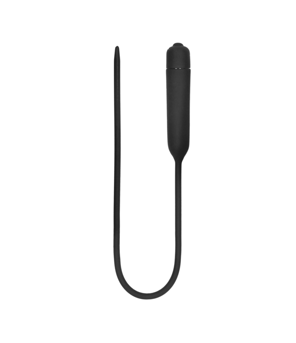 Ouch! by Shots Silicone Vibrerende Bullet Plug Extra Lang