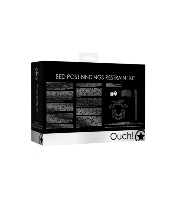 Ouch! by Shots Bed Post Bindings Restraint Kit