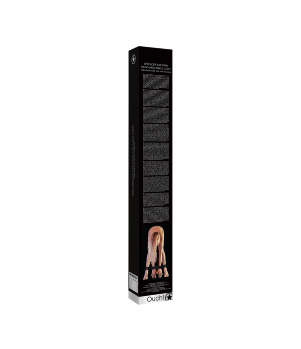 Ouch! by Shots Spreader Bar met Hand- en Enkelboeien