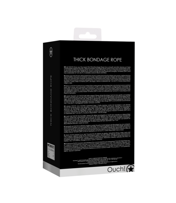 Ouch! by Shots Dikke Bondage Touw - 10 m