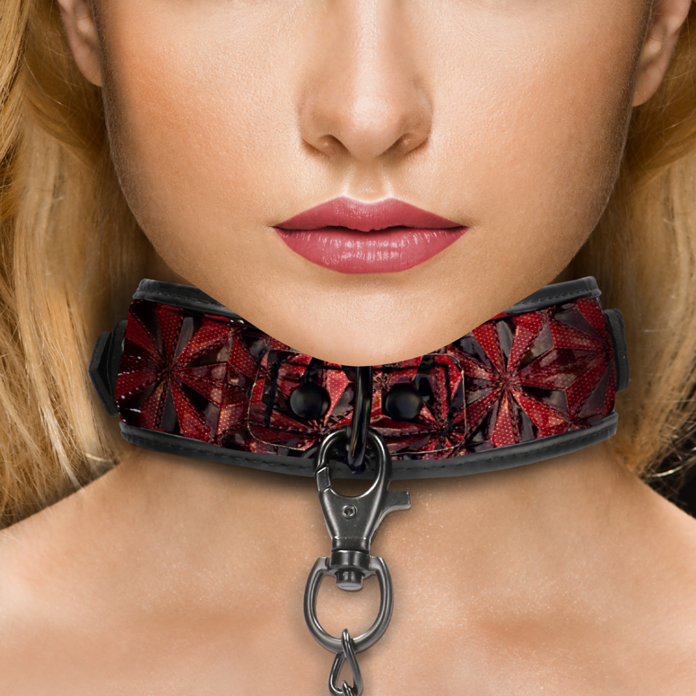 Ouch! by Shots Halsband met Leash afbeelding
