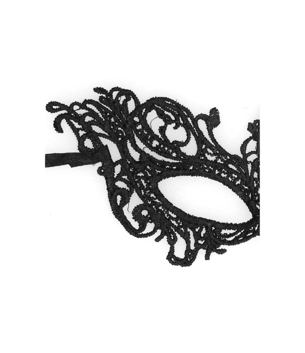 Ouch! by Shots Royal - Zwarte Kanten Masker