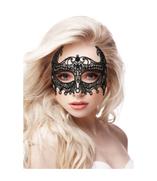Keizerin - Zwarte Kanten Masker