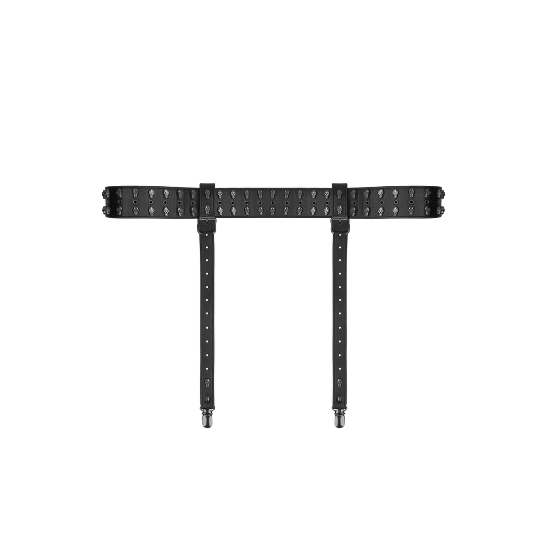 Ouch! by Shots Garter Belt with Skulls afbeelding
