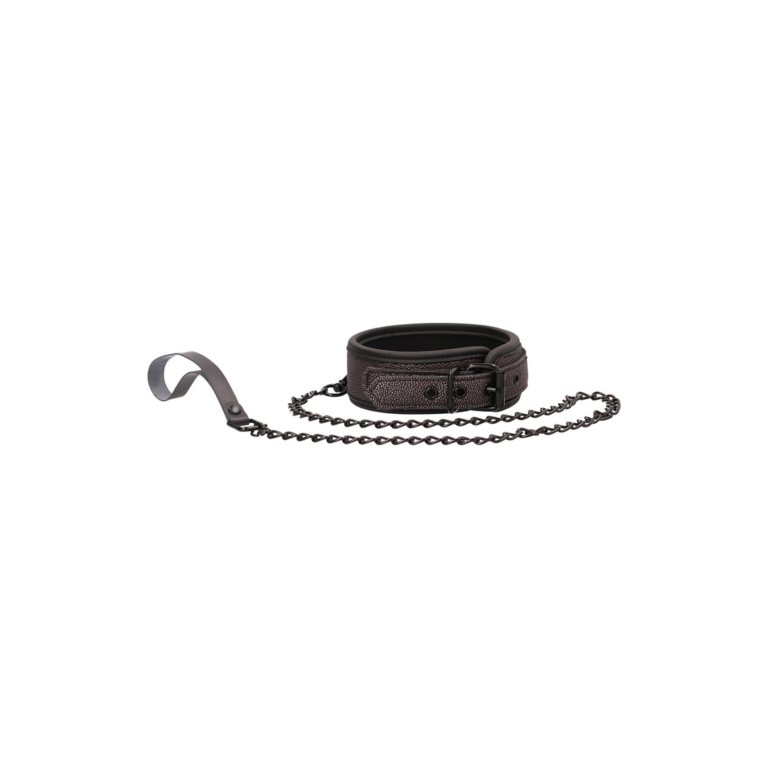 Ouch! by Shots Halsband met Leash afbeelding