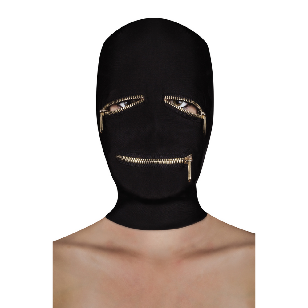 Ouch! by Shots Extreme Zipper Mask met Oog en Mond Zipper afbeelding
