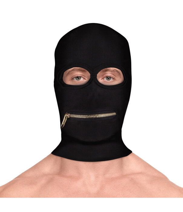 Ouch! by Shots Extreme Zipper Mask met Oog en Mond Zipper