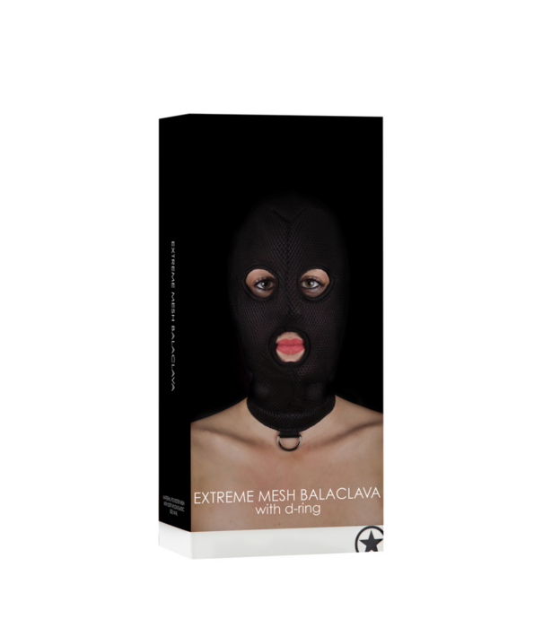 Ouch! by Shots Extreme Mesh Balaclava met D-Ring