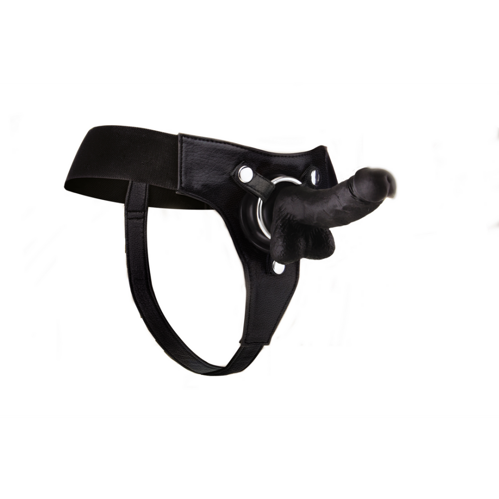 Ouch! by Shots Realistische Strap-On Dildo - 8 / 20 cm afbeelding