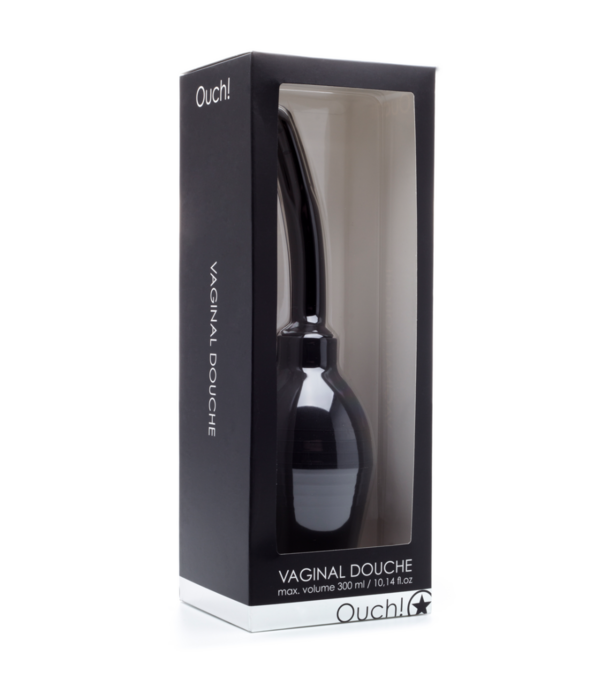 Ouch! by Shots Anale en Vaginale Douche - Zwart