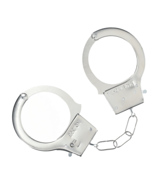 Classic metalen handboeien - Zilver