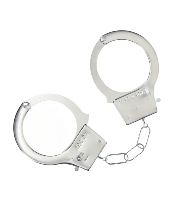 Ouch! by Shots Classic metalen handboeien - Zilver