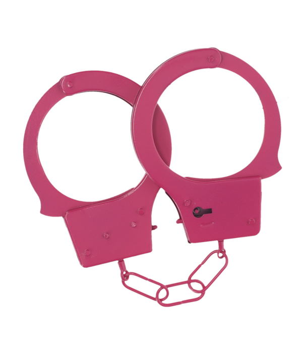Ouch! by Shots Classic Metalen Handboeien - Roze