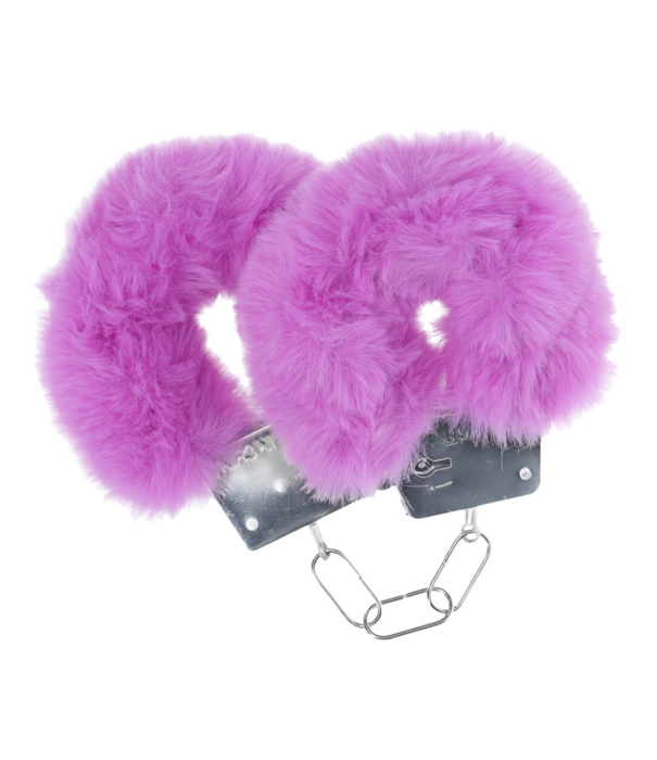 Ouch! by Shots Classic Fluffy Handboeien - Paars