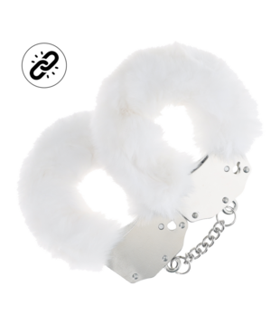 Zware Fluffy Handboeien - Wit