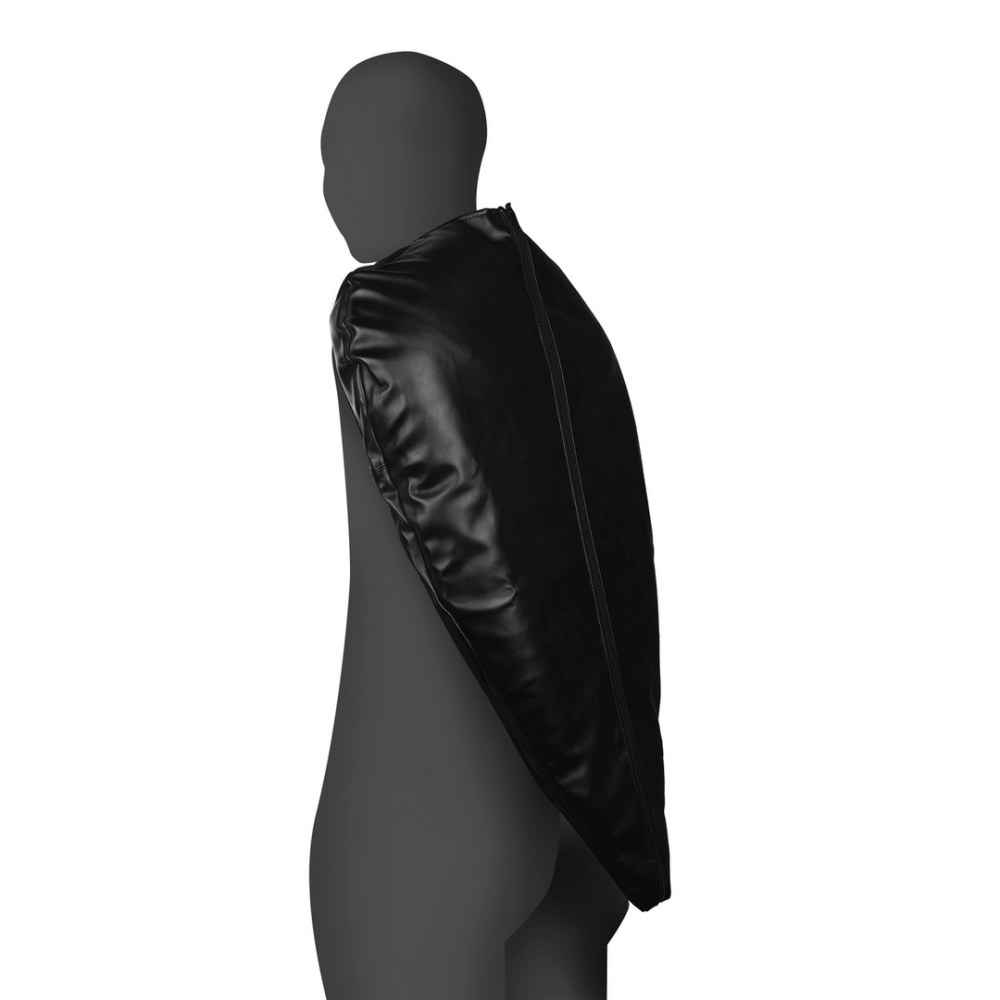 Ouch! by Shots Zip-Up Volledige Arm en Schouder Mouw Beperking - Zwart afbeelding