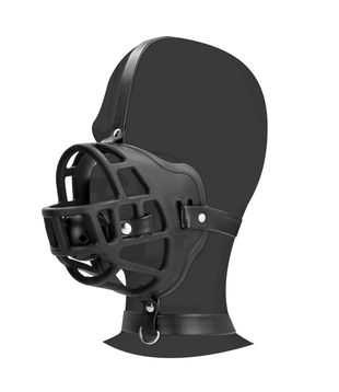 Muilezel met Verwijderbare Ball Gag - Zwart