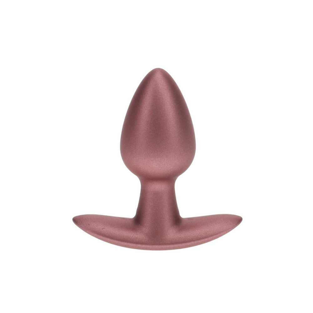 Ouch! by Shots Zachte Silicone Anale Plug - Klein - 2,6 / 6,5 cm - Roségoud afbeelding